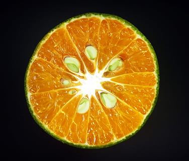 appelsin, frugt, skive, hvid, citrus, orange, frugt, sur, isolerede, landbrug, organisk, makro, vitamin, frisk, sundhed, mad, saftig, spiselige, tværsnit, appelsinfrugt, citrus frugt, sort baggrund, sund kost, studio skud, velvære, mad og drikke, enkelt objekt, friskhed, ingen mennesker, indendørs, orange farve, cirkel, sund livsstil, tæt på, moden, 2K, CC0, offentligt domæne, royaltyfrie