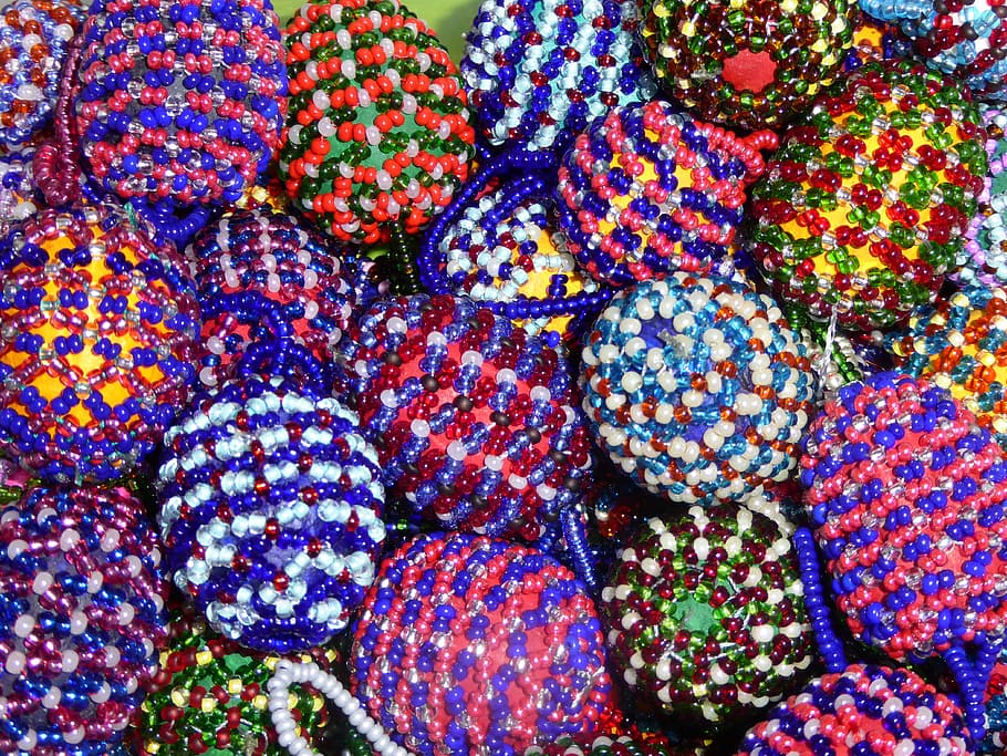 oua de Paste, colorat, margele, Paști, decor, Paste Fericit, multi colorate, cadru complet, nici o persoana, textil, grup mare de obiecte, a închide, fundaluri, abundenţă, alegere, variație, model, natură moartă, de vânzare, alimente, mancare si bautura, Colectie, cu amănuntul, vedere în unghi mare, mâncare dulce, lână, ispită, gustare, 4K