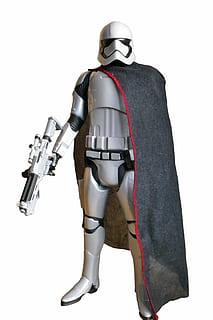 hvězdné války stormtrooper, kapitán phasma, hvězdné války, voják, sci-fi, prostor, námořní, Věda, scifi, budoucnost, vojenský, pistole, beletrie, zbroj, helma, muž, zbraň, bojovník, mužský, boj, fantazie, skafandr, sci fi, stojící, póza, stráž, studio shot, uvnitř, lidské zastoupení, bílé pozadí, zastoupení, bezpečnostní, brnění, ochrana, nikdo, ozbrojené síly, hračka, vystříhnout, manekýn, kov, mužská podobnost, agrese, 5K, CC0, veřejná doména, bez autorských práv