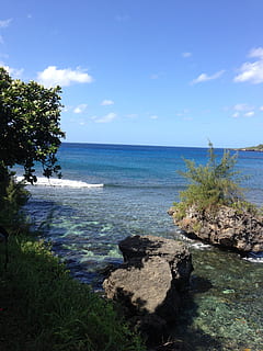 saipan, tinian, red, beach, pacific, cnmi, south, tanks, world, wwii, guam, marble, pattern, place, rock, rota, sand, volcanic, washed, white, history, amelia, earhardt, prison, asia, water, sea, sky, plant, beauty in nature, tranquil scene, tranquility, scenics - nature, tree, land, nature, horizon over water, horizon, day, growth, no people, cloud - sky, outdoors, 2K, CC0, public domain, royalty free