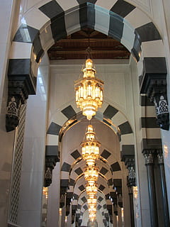 oman, mosquée, Arab, struktur yang dibangun, Arsitektur, tampilan sudut rendah, peralatan penerangan, bangunan, eksterior bangunan, diterangi, tujuan wisata, tidak ada orang, kolom arsitektur, kepercayaan, perjalanan, kota, hari, agama, fitur arsitektur, di luar rumah, pariwisata, plafon, kemewahan, cahaya, hiasan, 4K, CC0, domain publik, bebas royalti
