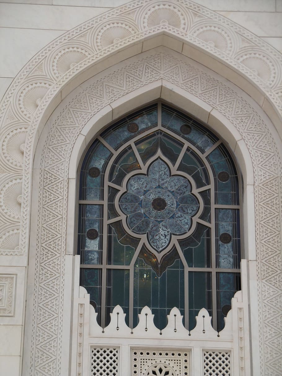 Moschee, Islam, Fenster, die Architektur, gebaute Struktur, Gebäudehülle, Bogen, Gebäude, keine Leute, Design, Flachwinkelansicht, Muster, Tag, Kunst und Handwerk, Religion, Glauben, Anbetungsstätte, Kreativität, Spiritualität, Eingang, aufwendig, draußen, Blumenmuster, Architektur und Kunst, Decke, 4K