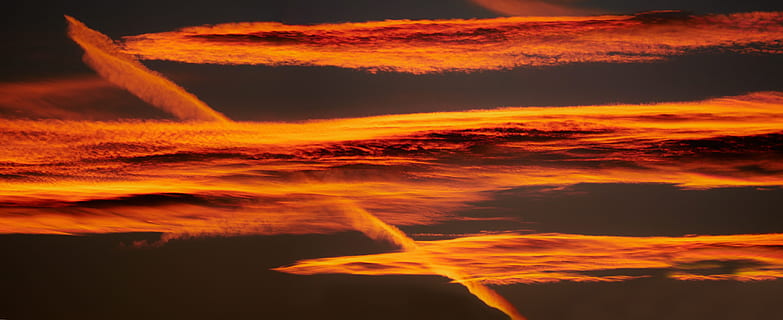 time lapse photography, flames, Nature, Sky, Clouds, Cloudy, lighting, sunset, abendstimmung, background, texture, mood, orange color, scenics, tranquil scene, dramatic sky, beauty in nature, cloud - sky, no people, scenics - nature, abstract, red, outdoors, communication, motion, creativity, environment, glowing, backgrounds, night, power in nature, 5K, CC0, public domain, royalty free