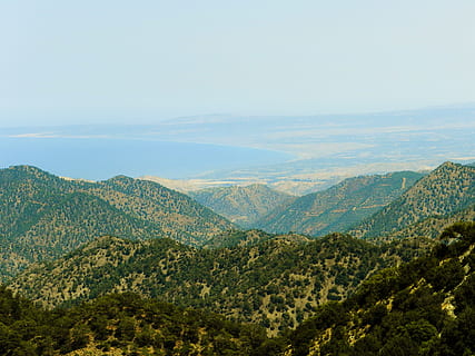 siprus, gunung, pinus, langit, pemandangan, perjalanan, lereng, kaki, tanaman, lulus, ruang terbuka, pariwisata, hutan, scenics - alam, keindahan di alam, lingkungan Hidup, adegan yang tenang, ketenangan, pohon, menanam, alam, tidak ada orang, tanah, terpencil, adegan non-urban, pegunungan, dedaunan yang subur, tampilan sudut tinggi, dedaunan, di luar rumah, puncak gunung, pohon jenis konifera, 4K, CC0, domain publik, bebas royalti