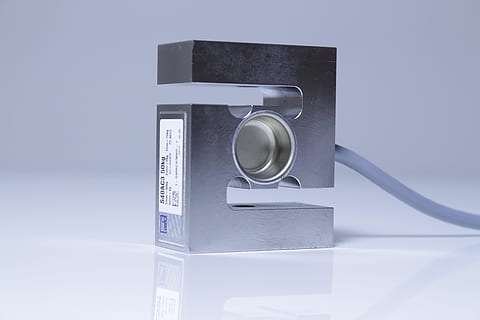 load cell, weighing, technology, weightech, studio shot, indoors, no people, single object, colored background, close-up, connection, communication, computer equipment, metal, protection, security, cut out, still life, stack, equipment, machinery, control, silver colored, blue background, care, 5K, CC0, public domain, royalty free