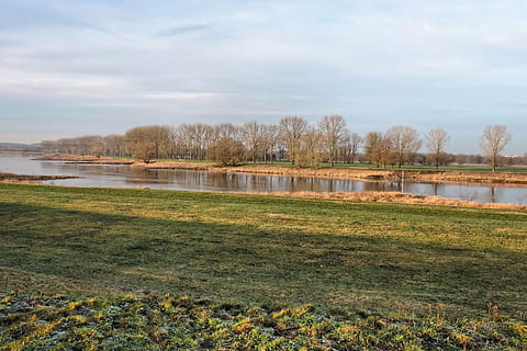 fiume, alberi, Elba, paesaggio, Elbwiesen, Axian, acqua, pianta, cielo, la tranquillità, natura, scena tranquilla, bellezza nella natura, erba, nuvola - cielo, giorno, lago, scenics - natura, nessuno, albero, terra, campo, scena non urbana, all'aperto, 4K, CC0, dominio pubblico, privo di copyright