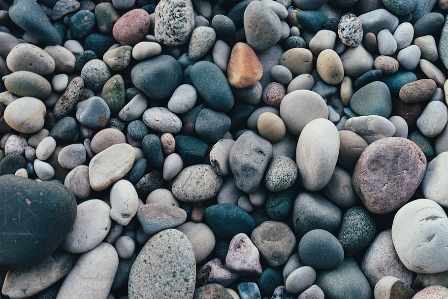 tæt på, Foto, sort farvet stenparti, grå, sort, småsten, sten-, klippe, rullesten, struktur, kyst, naturlig, bred vifte, flodrock, RiverRock, havet, strand, fuld ramme, sten - objekt, solid, baggrunde, stor gruppe af objekter, overflod, ingen mennesker, jord, dag, tekstureret, natur, rock-objekt, høj vinkel visning, udendørs, variation, 5K