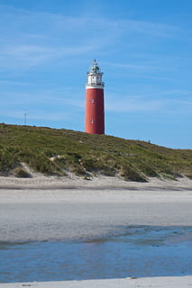 far, iarbă, dune, vânt, de navigator, texel, Olanda, arhitectură, vară, plajă, Marea Nordului, natură, mare, nori, coastă, vacanţă, ierburi, nisip, cer, speranţă, atmosferic, recuperare, soare, cald, plaja de nisip, apă, îndrumare, turn, exteriorul clădirii, construită, protecţie, Securitate, Siguranță, direcţie, teren, clădire, zi, nici o persoana, în aer liber, 5K, CC0, domeniu public, fără drepturi de autor