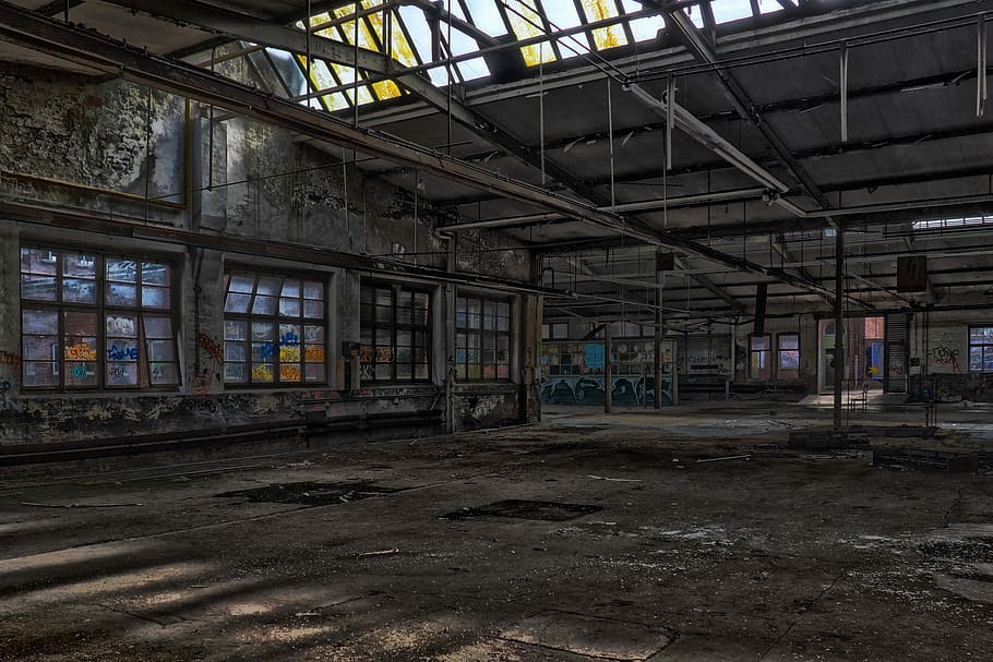 fotografia, grigio, bianca, costruzione, interno, partire, architettura, vecchio, finestra, entro, luce, buio, ombra, umore, sala, pforphoto, posti persi, dimenticare, cadente, vecchia fabbrica, fabbrica, atmosfera, decadimento, decaduto, sala industriale, corri giù, distruzione, rottura, sporco, malaticcio, vecchio edificio, posti abbandonati, mattone, edificio abbandonato, rovinare, intemperie, transitorio, vecchia finestra, transitorietà, passato, opere murarie, cupo, strano, hdr, immagine hdr, fotografia hdr, posti dimenticati, abbandonato, struttura costruita, declino, nessuno, danneggiato, in casa, deterioramento, obsoleto, graffiti, cattiva condizione, industria, giorno, stanza domestica, soffitto, disordinato, rovinato, colonna architettonica, 4K