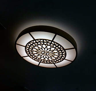 resumen, ligero, lámpara, fondo, efecto, moderno, modelo, brillar, decoración, forma, negro, energía, estilo, brillante, noche, iluminado, diseño, adentro, foto de estudio, equipo de iluminación, lámpara eléctrica, nadie, solo objeto, fondo negro, electricidad, forma geometrica, circulo, de cerca, luz - fenómeno natural, oscuro, fondo de color, techo, lujo, directamente debajo, florido, 1080P