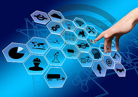 persona, tocar, 3d, pantalla, indústria, indústria 4, xarxa, punts, mà, dit, línies, interfícies, Internet de les coses, projecte, equipament, alta tecnologia, estratègia, recerca, tecnologia, producció, tecnologia de la Informació, comunicació, creació de xarxes, en xarxa, logística, màquina, conductors, Internet, connexió, intercanvi, World Wide Web, ordinador, intel·ligència, articles, sensors, pressupost, oficina, mà humana, part del cos humà, blau, xarxa d’ordinadors, tecnologia sense fils, part del cos, dit humà, gent, dades, adult, negocis, comunicacions globals, xarxes socials, compost digital, teclat, clau d’ordinador, fons blau, servidor de xarxa, 2K