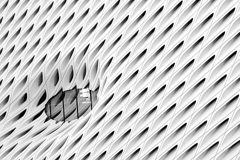 textil blanco, blanco, perforado, ilustraciones de superficie, edificio, arquitectura, modelo, resumen, en blanco y negro, estructura construida, antecedentes, fotograma completo, nadie, exterior del edificio, día, de cerca, forma, pared - característica de la construcción, diseño, luz del sol, en una fila, al aire libre, techo, el color blanco, lado a lado, 4K, CC0, dominio público, libre de derechos