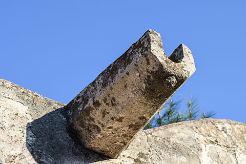 tagrende, tagterrasse, middelalderlig, arkitektur, kirke, ayia anna, cypern, Paralimni, himmel, blå, solid, natur, ingen mennesker, skyfri himmel, dag, historie, rock-objekt, klippe, udendørs, stenmateriale, fortiden, solrig, rejsemål, bjerg, jord, bygget struktur, lav vinkel visning, bjergtop, 5K, CC0, offentligt domæne, royaltyfrie