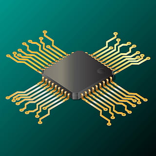 elektronika, edytor, ic, dane, żeton, porozumiewanie się, studio strzał, żadnych ludzi, wewnątrz, kreatywność, technologia, wzór, kolorowe tło, cyfrowy kompozyt, zbliżenie, metal, martwa natura, połączenie, kształt, papier, zielony kolor, czarne tło, technologia bezprzewodowa, sztuki i rzemiosła, niebieskie tło, 4K, CC0, domena publiczna, darmowe zdjęcia
