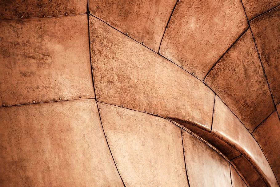 tæt, udsigt, beige, plade, brun mur, metal, overflade, Bolt, Brun, metallisk, rust, kobber, struktur, bygning, rusten, nitte, tekstureret, baggrund, materiale, panel, baggrunde, fuld ramme, mønster, ingen mennesker, indendørs, gulve, tæt på, arkitektur, gammel, træ - materiale, historie, antik, høj vinkel visning, murbygningsfunktion, fortiden, flise, tekstureret effekt, loft, 4K