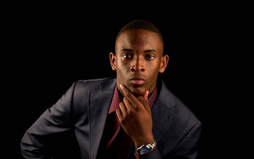 businessman, fashion, man, person, Analog watch, casual, close-up, contemporary, corporate, dark, face, facial expression, fine-looking, formal, indoors, looking, model, outfit, pensive, photo studio, photoshoot, portrait, profile, serious, stare, studio, suit, wear, black background, studio shot, one person, front view, men, well-dressed, adult, looking at camera, headshot, business, males, young adult, copy space, menswear, contemplation, 4K