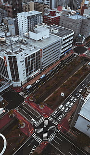 udara, melihat, bertingkat tinggi, bangunan, Arsitektur, infrastruktur, struktur, pembentukan, Apartemen, windows, kondominium, hotel, urban, kota, mobil, kendaraan, angkutan, jalan, jalan raya, persimpangan, eksterior bangunan, struktur yang dibangun, tampilan sudut tinggi, distrik perumahan, Cityscape, modern, tidak ada orang, moda transportasi, Kendaraan bermotor, kendaraan darat, di luar rumah, eksterior gedung perkantoran, jalan kota, pencakar langit, lokasi, lingkungan, 4K, CC0, domain publik, bebas royalti