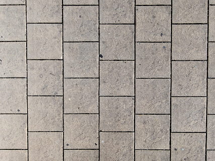 losas de concreto gris, pavimento, piedra, modelo, textura, pavimentación, suelo, bloquear, fotograma completo, antecedentes, texturizado, nadie, diseño, piso, forma, repetición, pared - característica de la construcción, día, material de piedra, forma geometrica, gris, áspero, sólido, estructura construida, arquitectura, de cerca, pared, hormigón, adoquín, efecto texturizado, 4K, CC0, dominio público, libre de derechos
