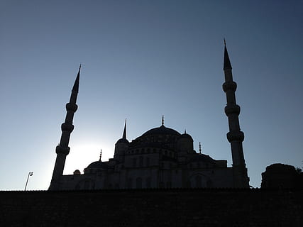 Moschee, die Architektur, Truthahn, gebaute Struktur, Anbetungsstätte, Himmel, Gebäudehülle, Spiritualität, Religion, Glauben, Kuppel, Reiseziele, klarer Himmel, Gebäude, Reise, Flachwinkelansicht, Tourismus, keine Leute, Natur, draußen, Turm, 2K, CC0, gemeinfrei, lizenzfrei