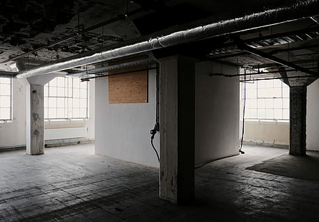 alanı., Fotoğraf, boş, oda, bina, mimari, pencere, depo, içeriye, insansız, döşeme, yapılı yapı, tavan, yokluk, terkedilmiş, mimari sütun, yurtiçi oda, gün, Giriş, sanayi, duvar inşa özelliği, aydınlatılmış, boru - boru, garaj, beton, 5K, CC0, kamu malı, telif ücretsiz