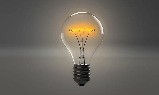 light bulb, lightbulb, bulb, light, idea, energy, power, innovation, creative, electric, technology, electricity, inspiration, symbol, solution, invention, bright, icon, glass, illumination, electrical, thinking, imagination, glowing, watt, intelligence, metal, yellow, edison, science, transparent, equipment, wire, lighting equipment, illuminated, filament, creativity, fuel and power generation, no people, light - natural phenomenon, electric lamp, indoors, studio shot, close-up, single object, nature, glass - material, power supply, brightly lit, 4K