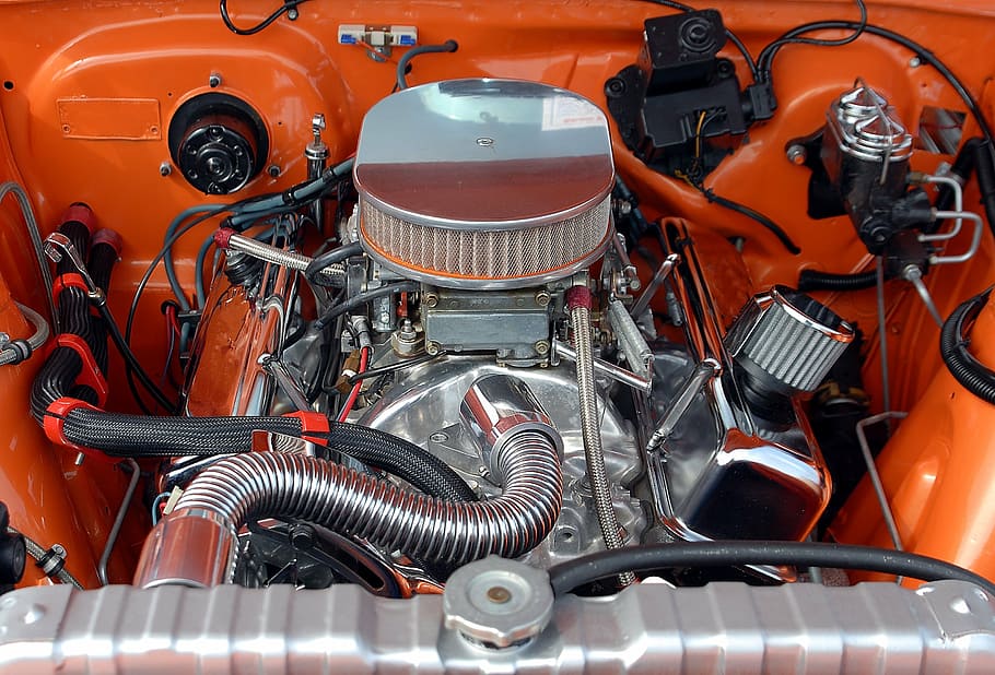gris, taronja, badia del motor, motor del cotxe, motor, cotxe, vehicle, automàtic, automòbil, transport, mecànica, poder, tecnologia, metall, màquina, velocitat, reparació, crom, combustible, automoció, mecànic, brillant, metàl·lic, campana, netejar, personalitzat, color taronja, manera de transport, maquinària, vehicle terrestre, indústria, cap gent, dia, part del vehicle, primer pla, indústria de l'automòbil, ocupació, gran grup d'objectes, tub de tub, part de la màquina, complexitat, color plata, garatge, desguàs, 2K