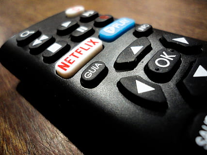 black remote control, netflix, remote control, electronic, number, technology, calculator, communication, close-up, table, no people, indoors, still life, telephone, finance, high angle view, keypad, business, text, control, push button, remote, silver colored, 1080P, CC0, public domain, royalty free