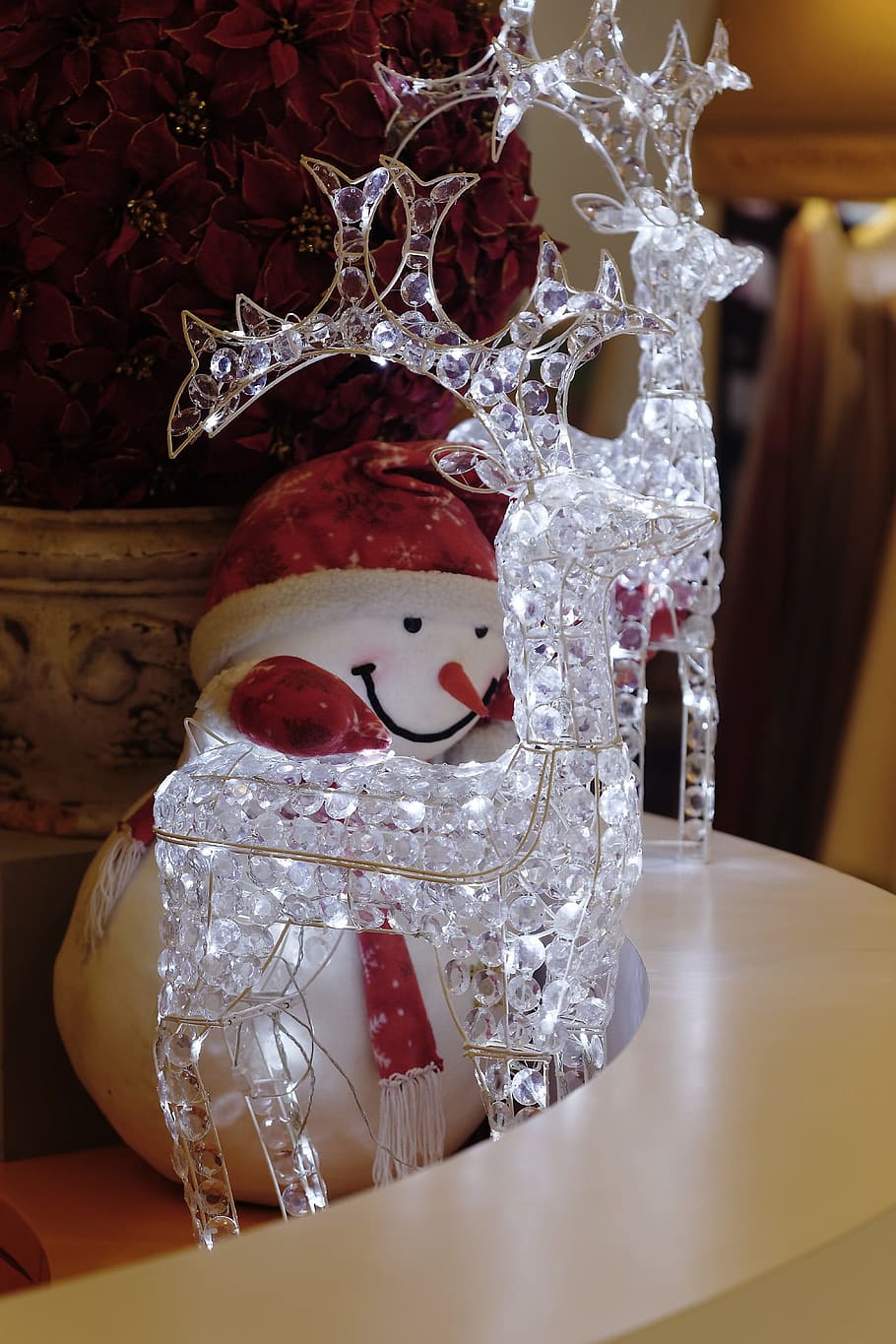 guidato, trasparenza, cervo, illuminato, inverno, luminosa, splendore, festivo, luce, lampadina, decorazione, arredamento, Natale, lampade, saluto, contento, stagione, stringa, in casa, rappresentazione umana, rappresentazione, nessuno, celebrazione, arte e artigianato, creatività, tavolo, decorazione natalizia, avvicinamento, somiglianza maschile, vacanza, natura morta, somiglianza femminile, rosso, mestiere, evento, ornamento di Natale, Festival, 1080P
