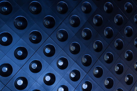 abstract light details, Abstract, light, details, textures, backgrounds, pattern, close-up, full frame, blue, no people, large group of objects, choice, in a row, side by side, indoors, technology, shape, repetition, circle, control, control panel, design, geometric shape, electricity, number, power supply, push button, silver colored, 4K, CC0, public domain, royalty free