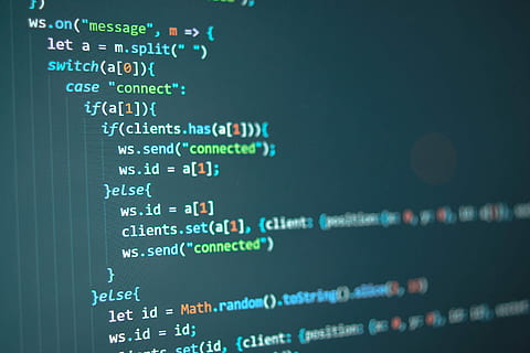 illustration du langage de programmation, code de programmation informatique, codage, code, websocket, portable, écran, javascript, le web, développement, La technologie, Les données, moniteur d'ordinateur, ordinateur, personne, équipement informatique, multi couleur, logiciel, fermer, affaires, couleur verte, lien, la communication, texte, Langage informatique, nombre, l'Internet, écran de l'appareil, affichage numérique, Big Data, interface utilisateur graphique, communications globales, 4K, CC0, domaine public, libre de droits