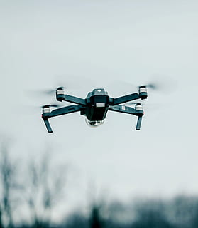 selektiv, fokus fotografering, flyvende, quadrokopter, sort quadcopter drone, flyve, drone, udstyr, kamera, Dji, tech, Mavic, hover, himmel, pilot, transportmidler, transportform, luftfartøj, lav vinkel visning, Midt i luften, fly, bevægelse, natur, på farten, ingen mennesker, rejse, dag, udendørs, sløret bevægelse, træ, luftfartsindustrien, 4K, CC0, offentligt domæne, royaltyfrie