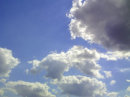 Wolke, Kumulus, Himmel, Blau, sonnig, sonniger Tag, Kumuluswolke, Weiß, Kumuluswolken, Sommertag, Sommer-, Sonnenstrahl, Wetter, Sonne, schöner Tag, Wolken bilden sich, Hintergrund, wolke - himmel, Wolkengebilde, Schönheit in der Natur, Hintergründe, Wind, Atmosphäre, weiße Farbe, Szenen - Natur, flauschige, Umgebung, idyllisch, bedeckt, Natur, Ruhe, Sonnenlicht, keine Leute, draußen, lebendige Farbe, sauber, Freiheit, Weichheit, Meteorologie, Frühling, Klima, hell, abstrakt, 2K, CC0, gemeinfrei, lizenzfrei
