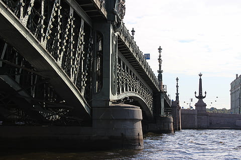ponte, acqua, Peter, struttura costruita, architettura, ponte - struttura fatta dall'uomo, esterno dell'edificio, connessione, cielo, destinazioni di viaggio, fiume, mezzi di trasporto, giorno, viaggio, natura, nessuno, turismo, arco, città, all'aperto, ponte ad arco, 5K, CC0, dominio pubblico, privo di copyright