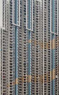 gray, blue, building, architecture, infrastructure, structure, establishment, apartment, windows, condominium, hotel, backgrounds, full frame, built structure, no people, building exterior, pattern, modern, day, city, office building exterior, low angle view, tall - high, repetition, window, outdoors, tower, in a row, skyscraper, 2K, CC0, public domain, royalty free
