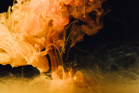 orange Rauch, Orange, Rauch, Zeitraffer Fotografie, rechtzeitig, Feuer - natürliches Phänomen, Flamme, Hitze - Temperatur, Verbrennung, abstrakt, Gelb, Rauch - physische Struktur, Hintergründe, Achtung, explodiert, Bewegung, orange Farbe, Natur, keine Leute, Nahansicht, Feuer, schwarzer Hintergrund, draußen, Muster, texturiert, Meer, Wasser, unter wasser, 5K, CC0, gemeinfrei, lizenzfrei