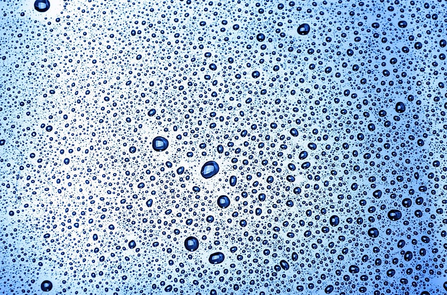 aigua, pluja, humit, superfície, fons, patró, tirar, marc complet, cap gent, primer pla, textura, a l'interior, bombolla, resum, tacat, naturalesa, blau, forma, macro, disseny, primer pla extrem, efecte texturat, fons abstractes, puresa, gota de pluja, 1080P