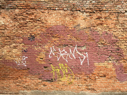 mur, Contexte, maçonnerie, arrière-plans, des pierres, brique, construction de murs, mur de briques, modèle, rouge, ciment, plein cadre, texturé, architecture, texte, personne, journée, structure construite, marron, la communication, écriture occidentale, en plein air, la créativité, altéré, graffiti, 2K, CC0, domaine public, libre de droits