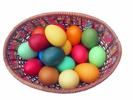 lote de ovos de cores sortidas, oval, multicolorido, cesta, ovos de Páscoa, colorida, Páscoa, cor, personalizadas, isolado, osterkorb, multi colorido, fundo branco, tiro do estúdio, ovo, Comida, ainda vida, dentro de casa, ovos de pascoa, comida e bebida, celebração, feriado, Cortar fora, grande grupo de objetos, ninguém, visão de alto ângulo, recipiente, tigela, diretamente acima, 2K, CC0, domínio público, royalty free