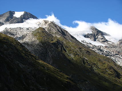 verde, erba, Alpi di montagna, montagna, nuvole, vertice, alpino, alpinismo, escursioni a piedi, vacanza, impressionante, cresta, paesaggio, valle virgental, montagne, ghiacciaio, natura, Rau, montagne alte, gorgo, turbinio di nuvole, vento, Austria, catena montuosa, la neve, Paesaggi, picco di montagna, bellezza nella natura, scenics - natura, temperatura fredda, inverno, cielo, scena tranquilla, la tranquillità, giorno, ambiente, scena non urbana, nessuno, montagna innevata, nuvola - cielo, roccia, all'aperto, formazione, 2K, CC0, dominio pubblico, privo di copyright