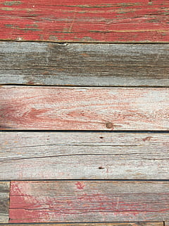 Barn, Wood, Rustic, Board, Plank, Grain, texture, weathered, striped, backgrounds, textured, wood - material, rough, full frame, pattern, no people, old, red, close-up, day, wall - building feature, repetition, architecture, brown, outdoors, wood grain, textured effect, 2K, CC0, public domain, royalty free