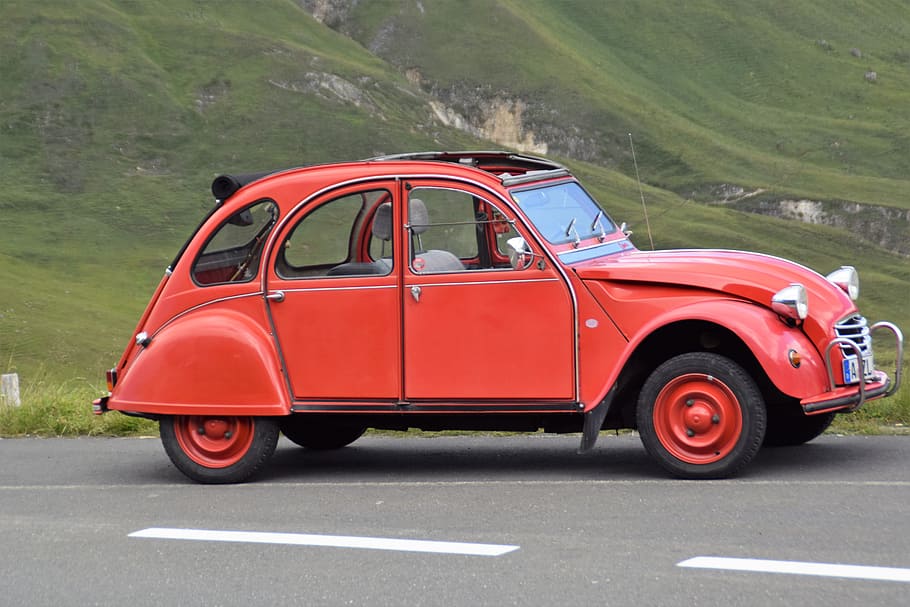 oldtimer, auto, kachna, glockner, silnice, glockner road, hory, Dovolená, vozidlo, klasický, prohlídka, Červené, přeprava, Rychlost, boční pohled, způsob dopravy, pozemního vozidla, motorové vozidlo, den, hora, cestovat, retro stylu, nikdo, cesta, Příroda, město, ulice, podepsat, pohyb, venku, výlet, 5K