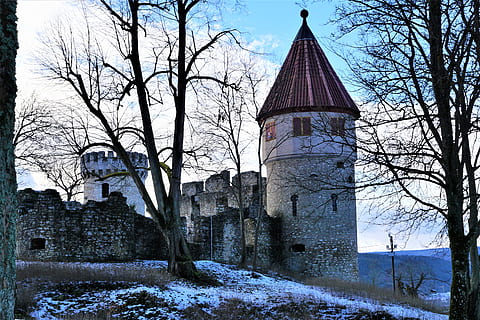 arquitectura, vell, arbre, gòtic, viatjar, palau, edifici, hivern, torre, cel, paisatge, tardor, neu, temporada, castell, tuttlingen, Alemanya, bosc, turó, muntanya, naturalesa, blanc, tarda, caminada, art, cultura, Festival, família, nen, mare, pare, gos, feliç, parc, honing mountain, castell d’honoratge, contes de fades, Església, religió, catòlic, esport, caminar, llocs d'interès, festa, vacances, més, descans, diversió, animal, humà, defensa, construcció, centre més tard, relaxació, turisme, europa, casa, riquesa, possessió, regne, imperi, luxe, estructura construïda, exterior de l'edifici, arbre nu, temperatura de fred, planta, dia, cap gent, lloc de culte, a l'aire lliure, 5K, CC0, domini públic, lliure de regalies
