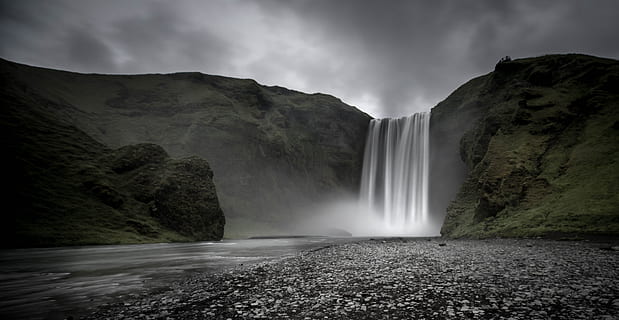 vandfald sceneri, Selfoss, vandfald, strøm, bæk, flod, sten-, natur, vand, landskab, scenics, island, udendørs, ingen mennesker, skønhed i naturen, lang eksponering, rock-objekt, bjerg, bevægelse, scenics - natur, sky - himmel, miljø, himmel, rejsemål, klippe, jord, magt i naturen, flydende vand, flyder, 5K, CC0, offentligt domæne, royaltyfrie