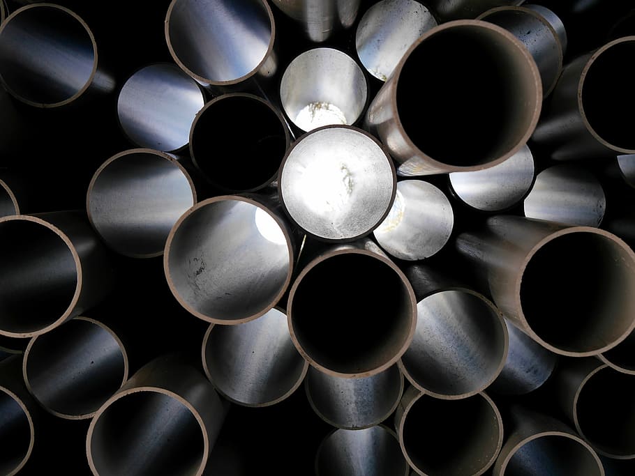 grigio, lotto di tubi di acciaio, luce, tubi, plastica, installazione artistica, ombra, astratto, metallo, cerchio, industria, acciaio, sfondi, macro, avvicinamento, tubo - tubo, grande gruppo di oggetti, forma, fotogramma intero, forma geometrica, pila, abbondanza, nessuno, lega, ripetizione, industria di costruzioni, modello, attrezzatura, design, color argento, ferro - metallo, industria dei metalli, equipaggiamento industriale, 4K