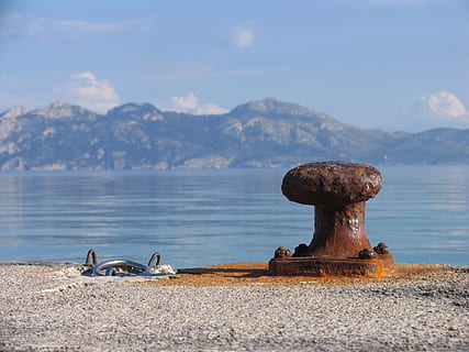 zee, Roest, Majorca, water, berg-, dag, natuur, schoonheid in de natuur, hemel, rustige scène, kalmte, scenics - natuur, meer, niet-stedelijke scène, bergketen, focus op de voorgrond, geen mensen, buitenshuis, strand, nautisch schip, land-, 1080P, CC0, publiek domein, royaltyvrij