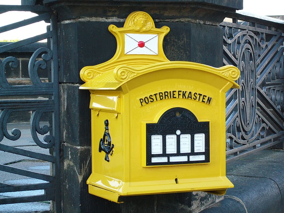 vecchio, giallo, casella postale, comunicazione, testo, nessuno, casella di posta pubblica, cassetta postale, giorno, architettura, posta, avvicinamento, telefono, corrispondenza, arte e artigianato, struttura costruita, sceneggiatura non occidentale, sceneggiatura occidentale, all'aperto, concentrarsi sulle conoscenze acquisite, copione, 1080P