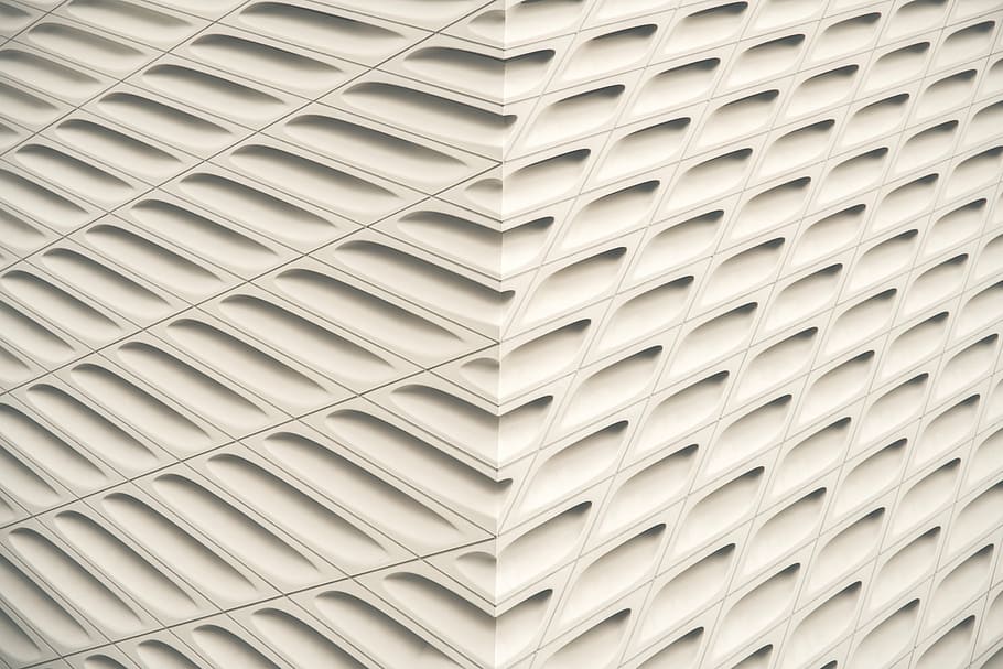 sense títol, blanc, òptica, il·lusió, edifici, arquitectura, textura, patró, disseny, fons, marc complet, primer pla, cap gent, dia, estructura construïda, repetició, forma geomètrica, a l'interior, forma, vista d’angle baix, sostre, característica arquitectònica, Color blanc, modern, arquitectura i art, 8K