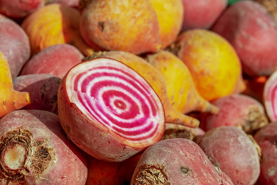 fruits vermells i grocs, remolatxa, colorit, verdures, vitamines, vegetarià, vegà, menjar, nutrició, és clar, aliments crus, frisch, deliciós, menjar i beguda, frescor, alimentació saludable, benestar, cap gent, primer pla, elecció, gran grup d'objectes, variació, marc complet, vegetals, fruita, abundància, natura morta, fruita de poma, multicolor, menjar dolç, enfocament selectiu, 4K