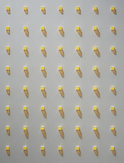 pattern, seamless, background, wallpaper, texture, art, yellow, full frame, backgrounds, repetition, no people, side by side, close-up, in a row, textured, indoors, design, metal, high angle view, shape, geometric shape, abstract, order, day, directly above, parallel, 2K, CC0, public domain, royalty free